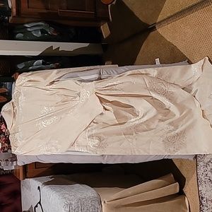 Subtle Shades Satin Midi Dress